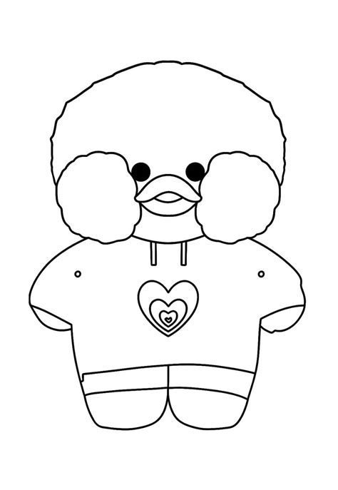 Desenho De Paper Duck Para Imprimir - Desenhos de Paper Duck para Colorir e Pintar - Tudo Para Colorir