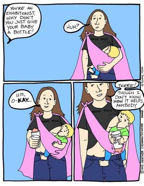 18 Comics That Capture The Reality Of Breastfeeding Huffpost Life