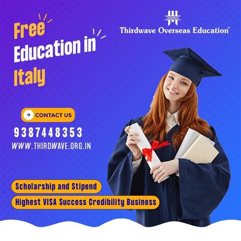 Study In Italy With Scholarship With A Stipend Of Lakhs