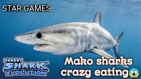 Hungry Shark Evolution Wacky Eating By Mako Sharks 2 Youtube