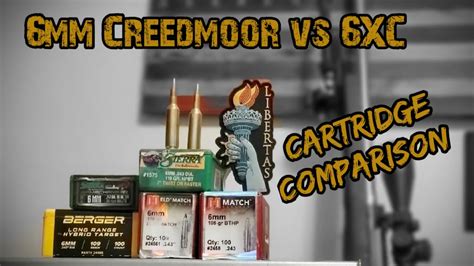 Mm Creedmoor Vs Xc Cartridge Comparison Youtube