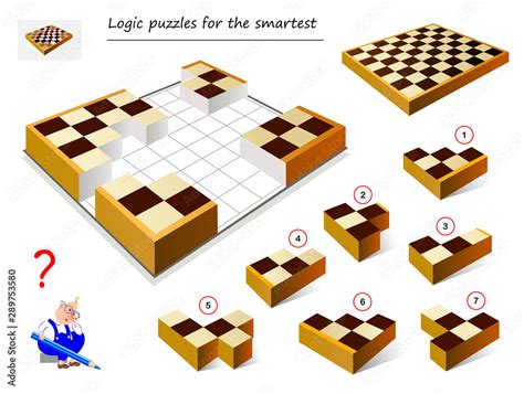 Logic puzzle game for smartest. Need to find correct place for ...