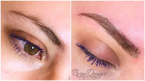 Microblading Before And After By Brow Design International