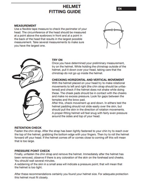 Nexx Helmets Size Charts – Ride Manila