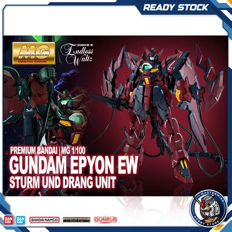 Ready Stock BANDAI MG 1 100 Gundam Epyon EW Sturm Und Drang Unit