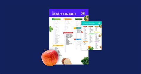 Lista De Compra Saludable GRATIS Herramientas Crehana