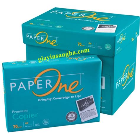 Giấy In Paper One 70g A4 Chính Hãng Giá Sỉ Hcm