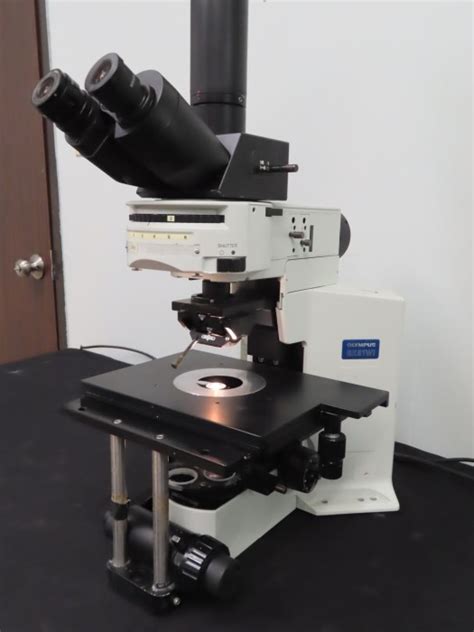 Olympus Bx Wi Microscope With Dic Fluorescence For Sale