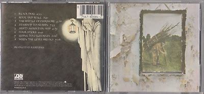 Led Zeppelin Led Zeppelin Iv Zoso Cd Atlantic Early