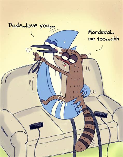 Rule 34 Male Only Mordecai Regular Show Rigby Tagme 1176961