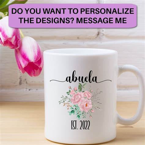 Vas A Ser Abuela Mug Custom Spanish Pregnancy Announcement Un