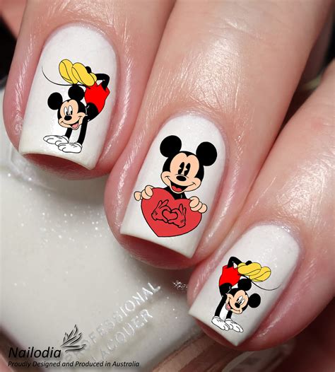 Disney Mickey Mouse Nail Art Decal Sticker Nailodia