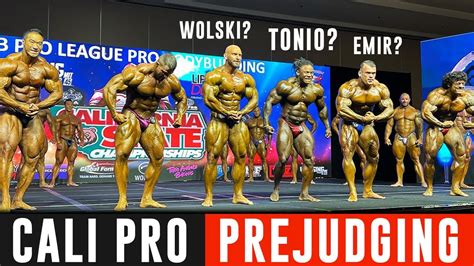 Cali Pro Prejudging Review Callouts Tonio Vs Emir Vs Wolski