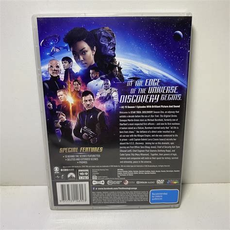 Star Trek Discovery Complete Season 1 And 2 Dvd Region 4 Sci Fi