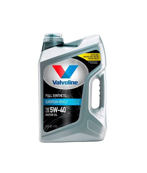 VALVOLINE EUROPEAN VEHICLE SAE 5W40 Aceite Full Sintético Lubrimas