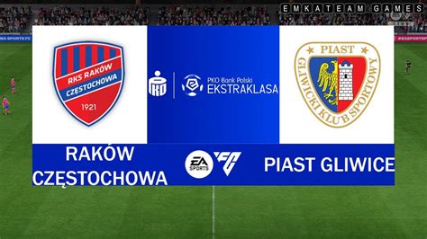 FC 24 Ekstraklasa 2023 2024 Raków Częstochowa Piast Gliwice