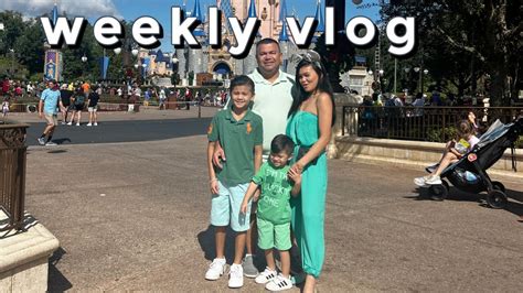 Weekly Vlog Disney World Magic Kingdom And Epcot Star Flyer Uncle