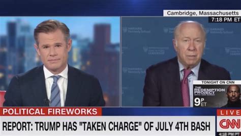 David Gergen Rips Trump For Inserting Himself Into 4th Of July Wildly