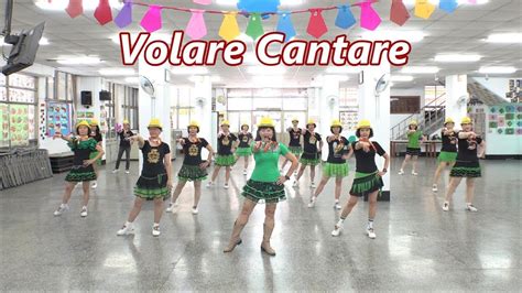 Volare CantareLine Dance By Roosamekto Mamek INA Demo Walk