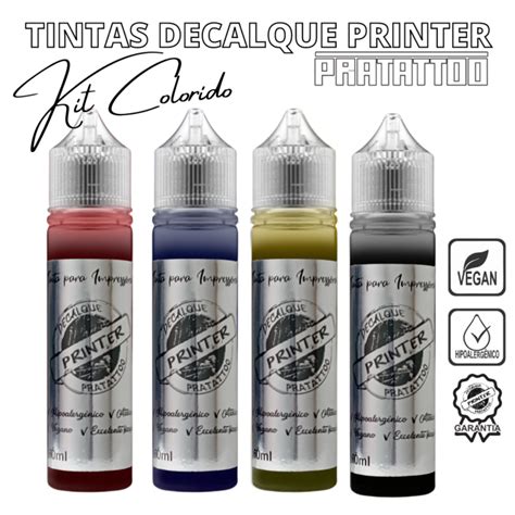 Tinta Impressora DARK STENCIL Decalque 160ML Medina Tattoo Supplies