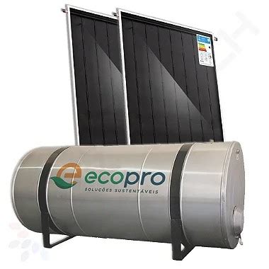 Kit Aquecedor Solar Boiler Litros Bp A O N D Enertech Tecnologia