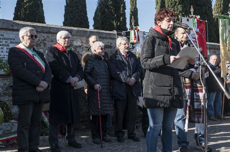 Cerimonia In Cimitero Di Udine Dell Febbraio Le Immagini Anpi