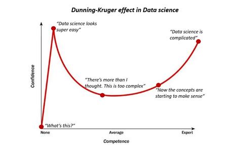 The Dunning –Kruger effect: When Data science becomes Data “sigh”ence