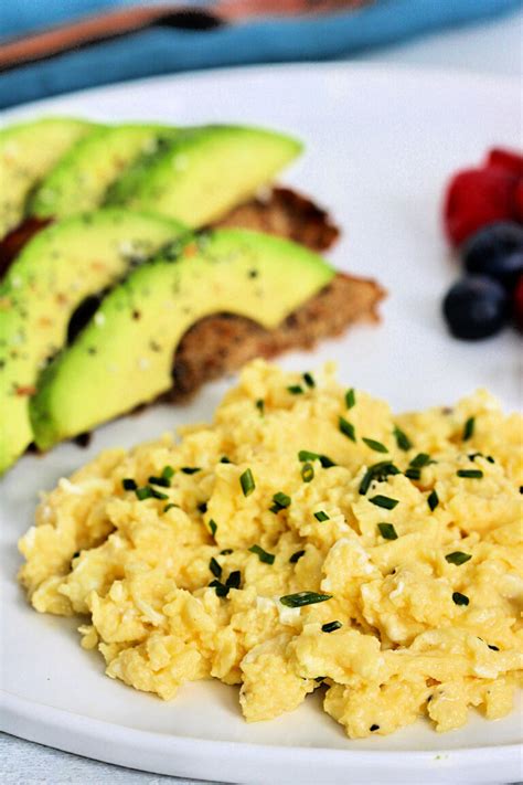 High Protein Scrambled Eggs With Cottage Cheese The Foodie Physician