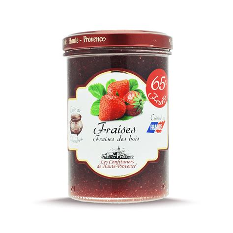 Confiture De Fraises Fraises Des Bois Les Comtes De Provence