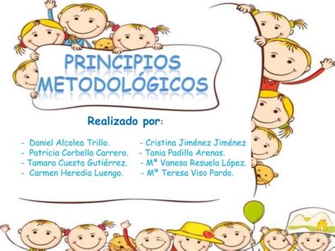 Tema Principios Metodol Gicos Power Ppt