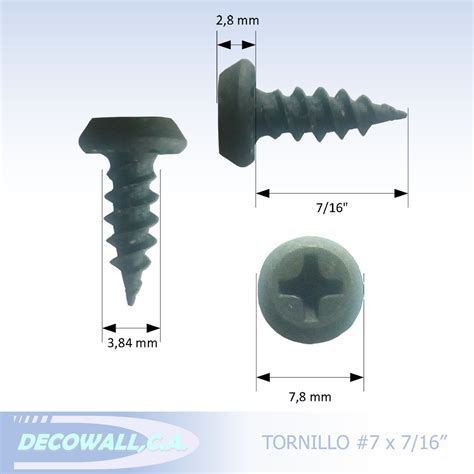 Tornillo Drywall X Caja Unidades X Cajas Mercado Libre