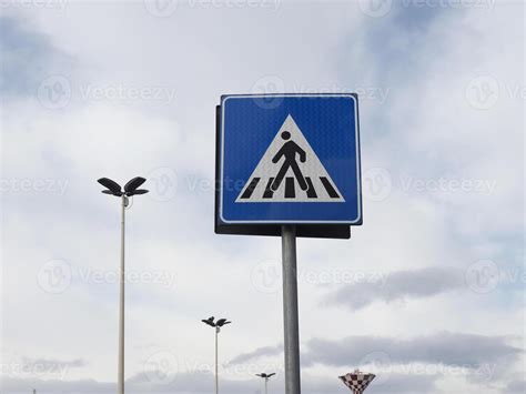 Zebra Crossing Sign 45736007 Stock Photo At Vecteezy