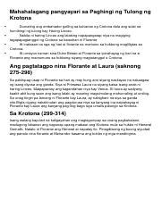 Mahahalagang Pangyayari Sa Paghingi Ng Tulong Ng Krotona Docx