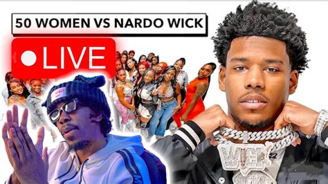 50 Women Vs 1 Nardo Wick Reaction Video Youtube