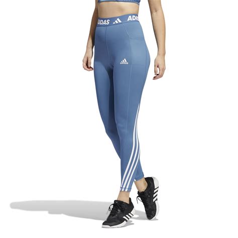 Legging Femme Adidas Techfit 3 Stripes Long Gym Vêtements Femme