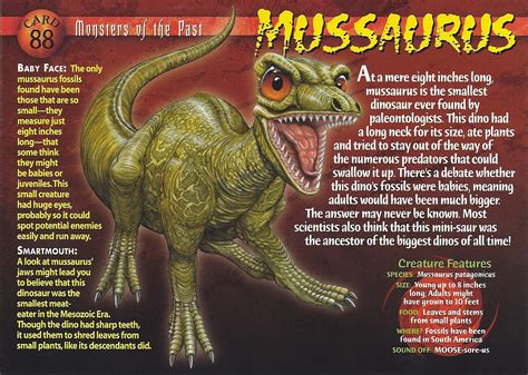 Mussaurus | Wierd N'wild Creatures Wiki | FANDOM powered by Wikia