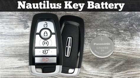 2021 2024 Lincoln Nautilus Key Fob Battery Replacement How To