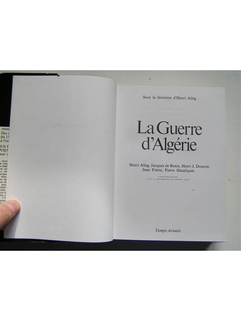 Henri Alleg La Guerre D Alg Rie Tomes