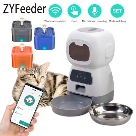 3 5l Alimentador Automático Para Animais De Estimação Wifi App