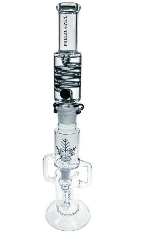 Freeze Pipe Recycler – Happy Weed Friends Smoke Shop