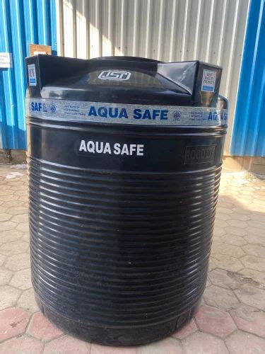 Ltr Black Aqua Plastic Water Tank At Rs Litre Aquatech