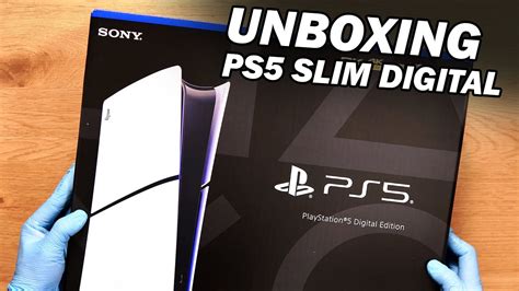 Unboxing Ps5 Slim Digital Youtube