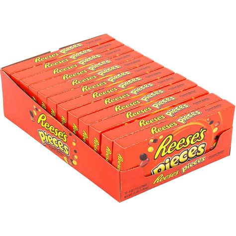 Reese's Pieces Candy, 4 oz, 12 count - Walmart.com