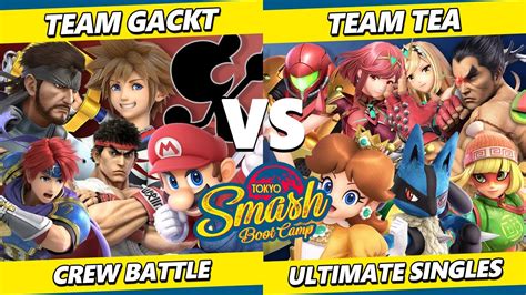 Tokyo Smash Bootcamp CREW BATTLE Team Gact Vs Team Tea Smash