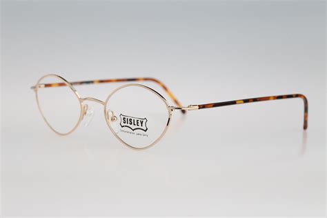 Sisley Sly 312 100 Vintage 90s Unique Gold And Tortoise Small Etsy