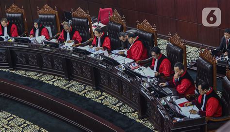 Anies Cak Imin Dan Ganjar Mahfud Hadiri Sidang Putusan Sengketa Pilpres