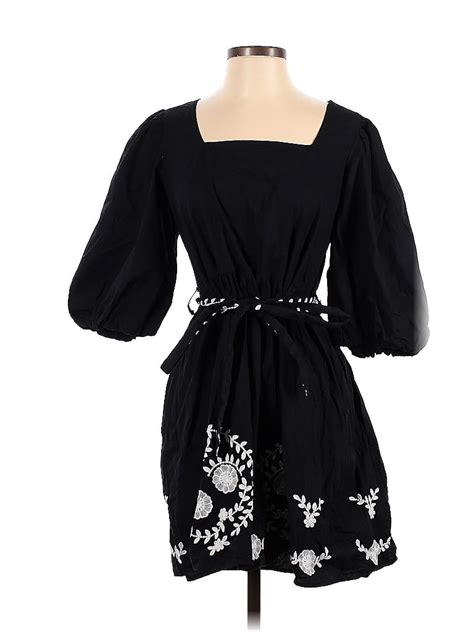 Mng 100 Polyester Black Cocktail Dress Size S 46 Off Thredup