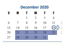 Stanley Elementary - School District Instructional Calendar - Katy Isd - 2020-2021