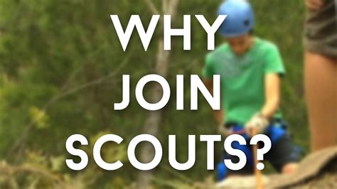 Why Join Scouts Youtube