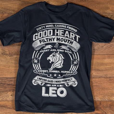 Leo T-shirt Zodiac Shirts Collection Available S-3XL Leo - Etsy